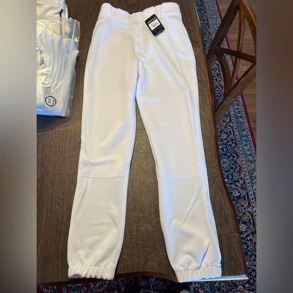 Easton Other - Easton Pro Plus pro+ Baseball Pants XS A164608 white Elastic Bottoms NWT